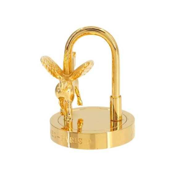 s-l1200.jpg Hermes Cadena Charm Annee de LA Danse 2007 Pegase Pegasus Gold Accessories